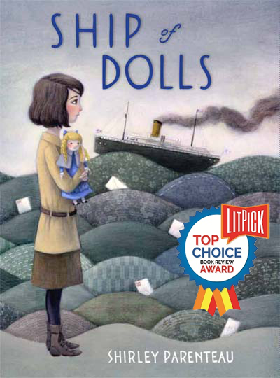 Book Cover, "Ship of Dolls" by Shirley Parenteau