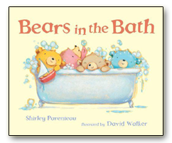 Picture of Bears in the Bath, English Hardback Edition